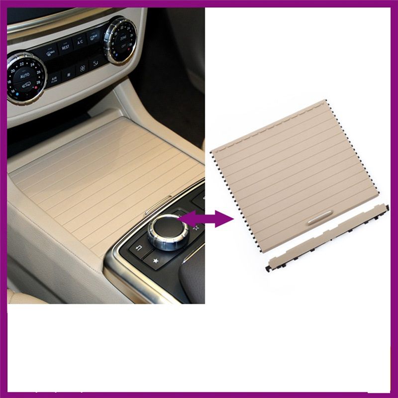 Porte-gobelet d'eau de voiture portable Couvercle Volet Roulant Pour Mercedes Benz W166 ML GL GLE GLS 1666803814