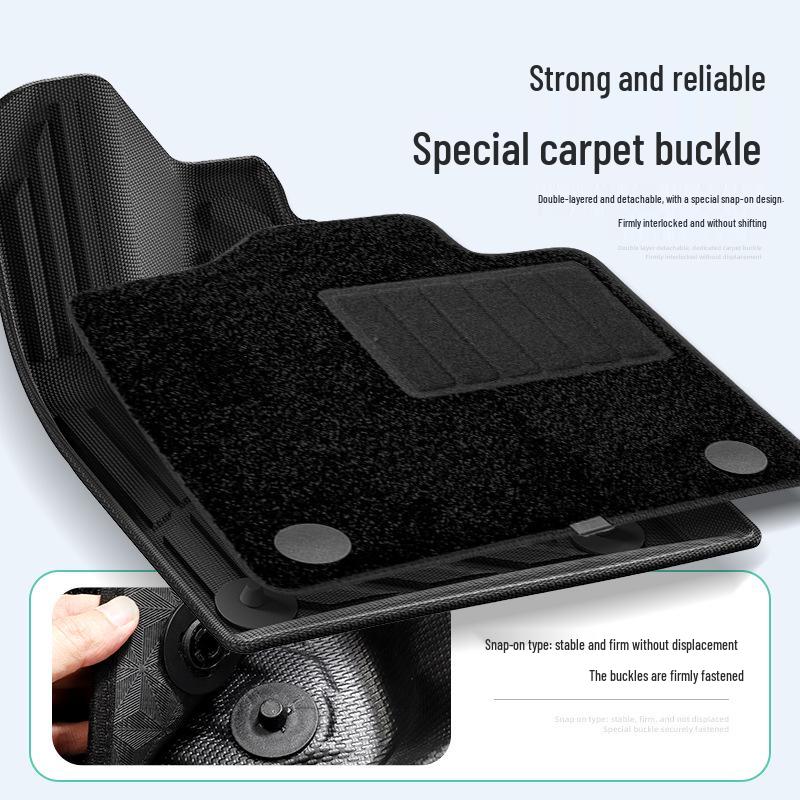 TPE Floor Mats, Seat Backrest Pads, and Trunk Mats for Leapmotor C10 (Models 24-26)