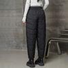 Women Warm Pants Lightweight Down Cotton Loose Large Size Casual Warm Harem Pants Warm Women's Pants