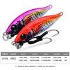 1PC 30/40G 3D Printed Iron Plate Lure Bait Bionic Fish Scale Coating Fluorescent Long-Range Metal Bait For Bass And Mandarin Fish