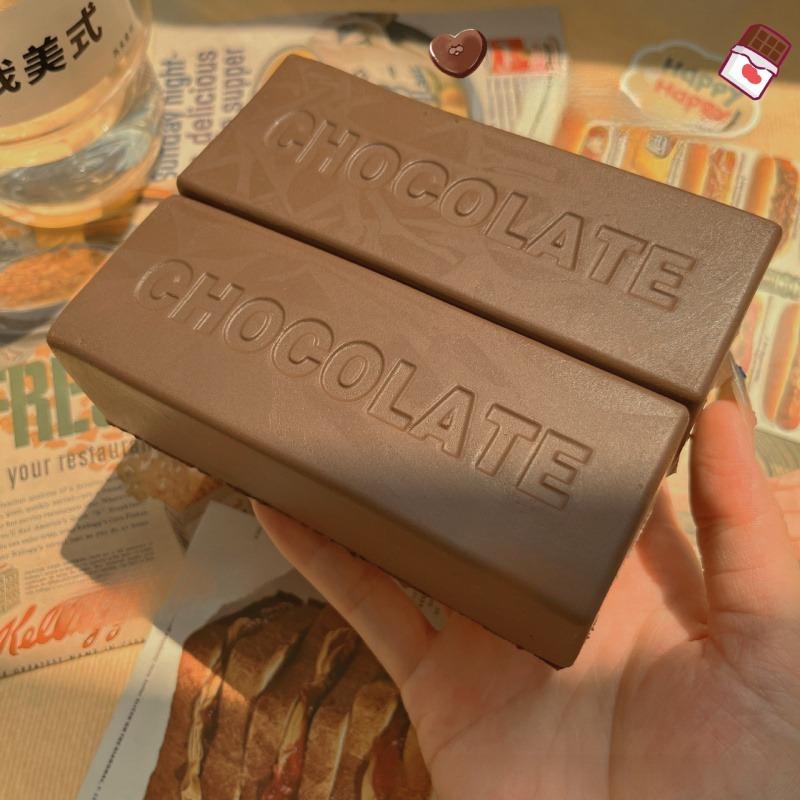 Giocattolo Squishy Cioccolato a Lenta Risalita - Fidget Sensoriale Super Morbido per Alleviare Stress e Ansia | Regali per Bambini e Adulti