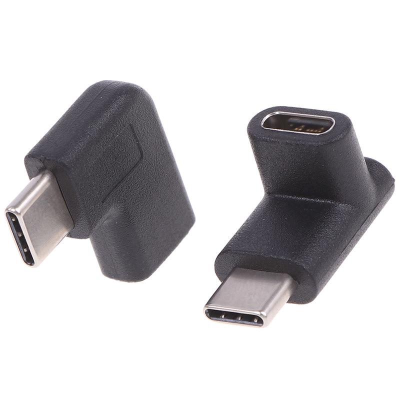 Right Angle 90 Degree Usb 3.1 Type C Male To Female Usb-C Converter Adapter