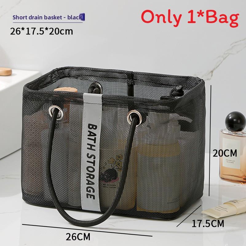 Travel Storage Organizer With Mesh Drainage For Cosmetics And Toiletries