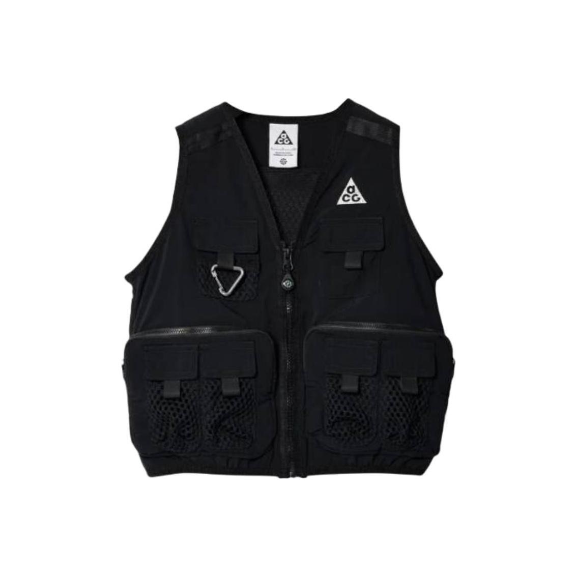 

Nike Vest Logo V-Neck Zipper Sleeveless Kids Kids tops FB1303-010 L