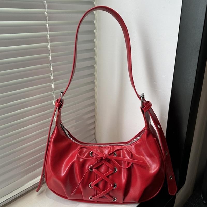 Shoulder Bag for Women Pu Leather Slings Bag Handbag Retro Clutch Purse with Zipper Closure for Evening Party Daily