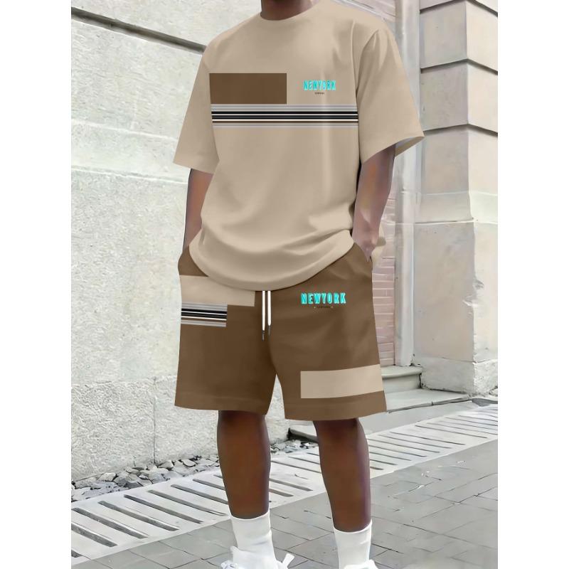 Color block trendy men s suit S