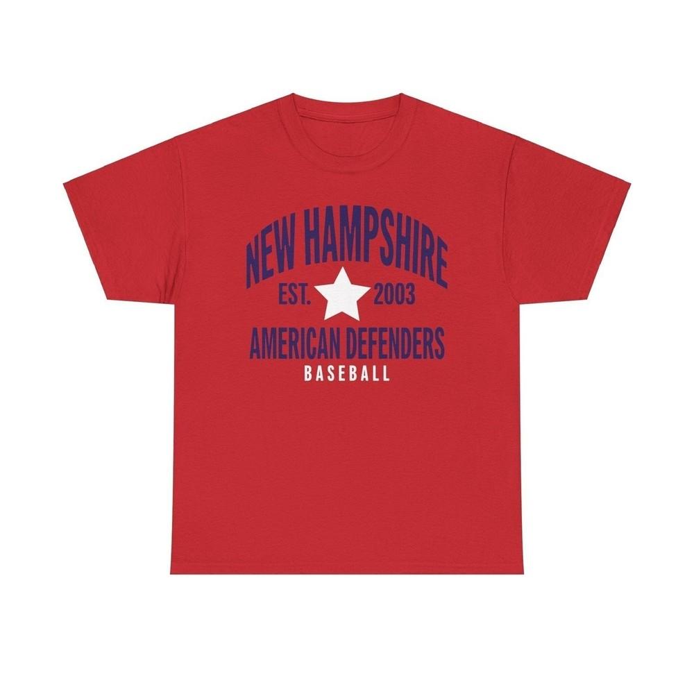 

American Defenders of New Hampshire Est 2003 Baseball T-shirt 2XL