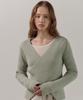 ELLIOTI Wrap Layered Knit Ts_3Color