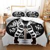 Creepypasta Bedding Set Single Twin Full Queen King Size Bed Set Adult Kid Bedroom Duvet Cover Sets 3D Print Anime Bed Sheet Set