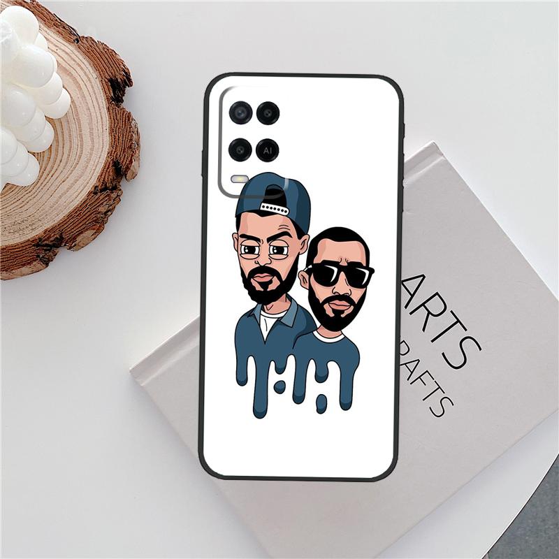 MiyaGi Andy Panda Case For Oppo A18 A38 A58 A78 A98 A79 A40 A60 A80 A16 A76 A96 A15 A74 A94 A54 A77 A17 Cover