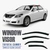 For Toyota CROWN 2005-2012 Car Window Visor Awning Shelters Windshield Side Window Rain Sun Shade Auto Accessories