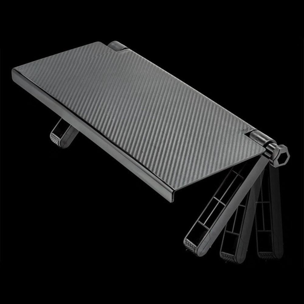 

Пластиковая подставка для телевизора, однотонная домашняя стойка для хранения вещей, удобная верхняя полка для хранения телевизора 34.8x7x2.8 чёрный