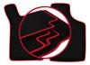 Velour Floor Mats with Red Edge For: Renault 21 Sedan (1986-1996)