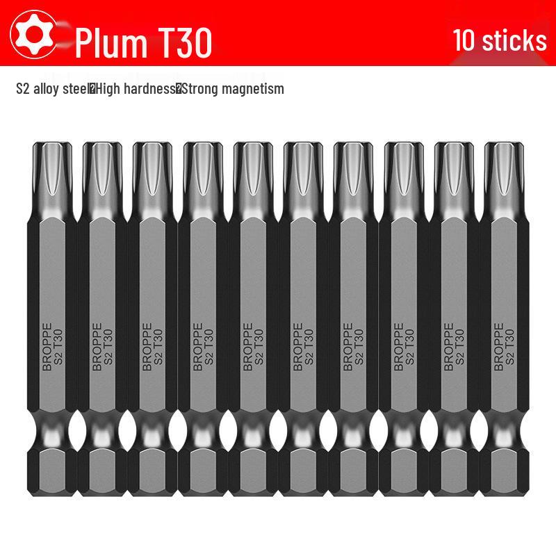 BROPPE Electric Magnetic Phillips Torx Hex S2 Drill Screwdriver Bit