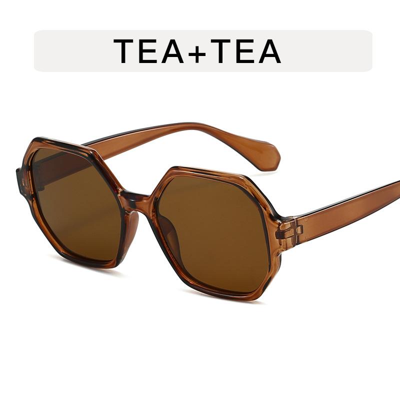 

Fashion Polygon Shape Men Sun Glasses European American Stylish Women Sunglasses Holiday Travelling Woman Sun Glass
