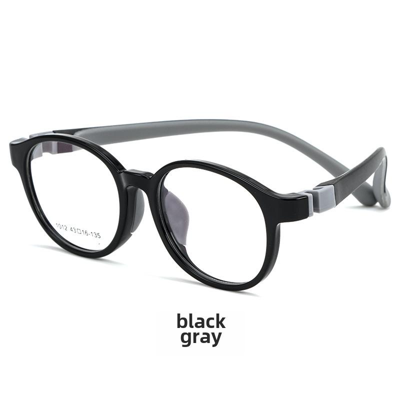 Super elastyczne okulary na krótkowzroczność dla chłopców i dziewcząt: Ultralekkie silikonowe oprawki TR90, wygodne okulary