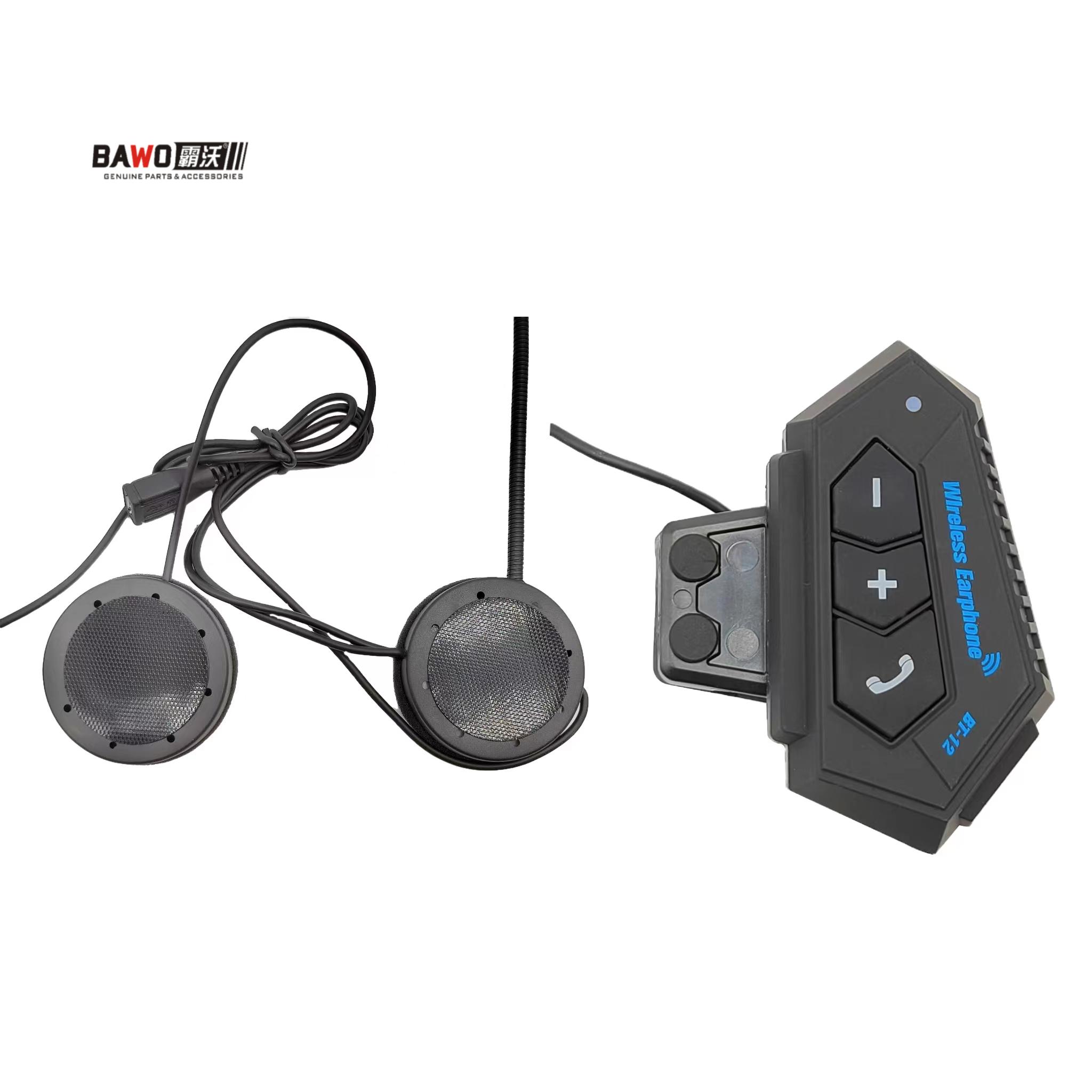 OEM Hot Sale Motorcycle BT12 Helmet Headset Motorcycle Communication System New Motorcycle Helmet Headset чёрный
