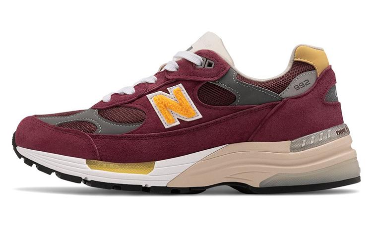 

992 New Balance Made in Usa Burgundy M992CA 41.5