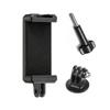 Telefon Clip Holder Mount Adapter med 1/4 Tomme Gevindhul, Hot Shoe Stativklemme til Smartphones, til GoPro Vlog Tilbehør