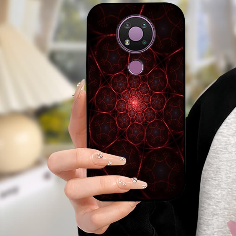 Capa For Nokia 5.4 Cases Black Silicon Soft TPU Phone Case For Nokia 5.4 5.1 7.1 Protective Camera Coque Nokia5.4 Back Shells