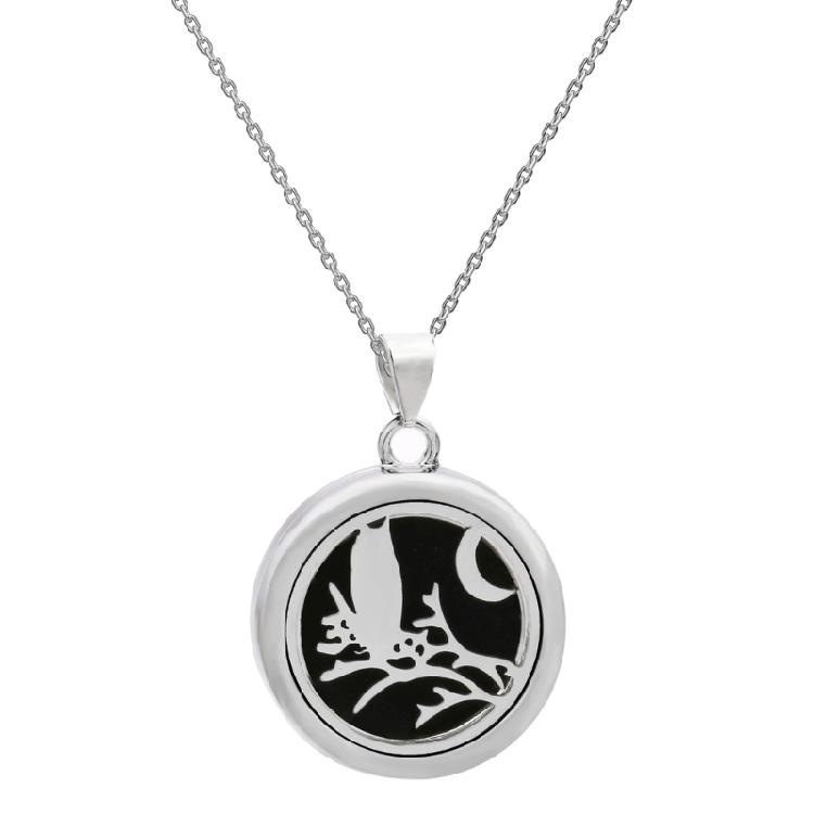 Unique Trees Of Life Essential Oil Diffuser Necklace With Long Lasting Fragrances Capability for Fashion Forward Women