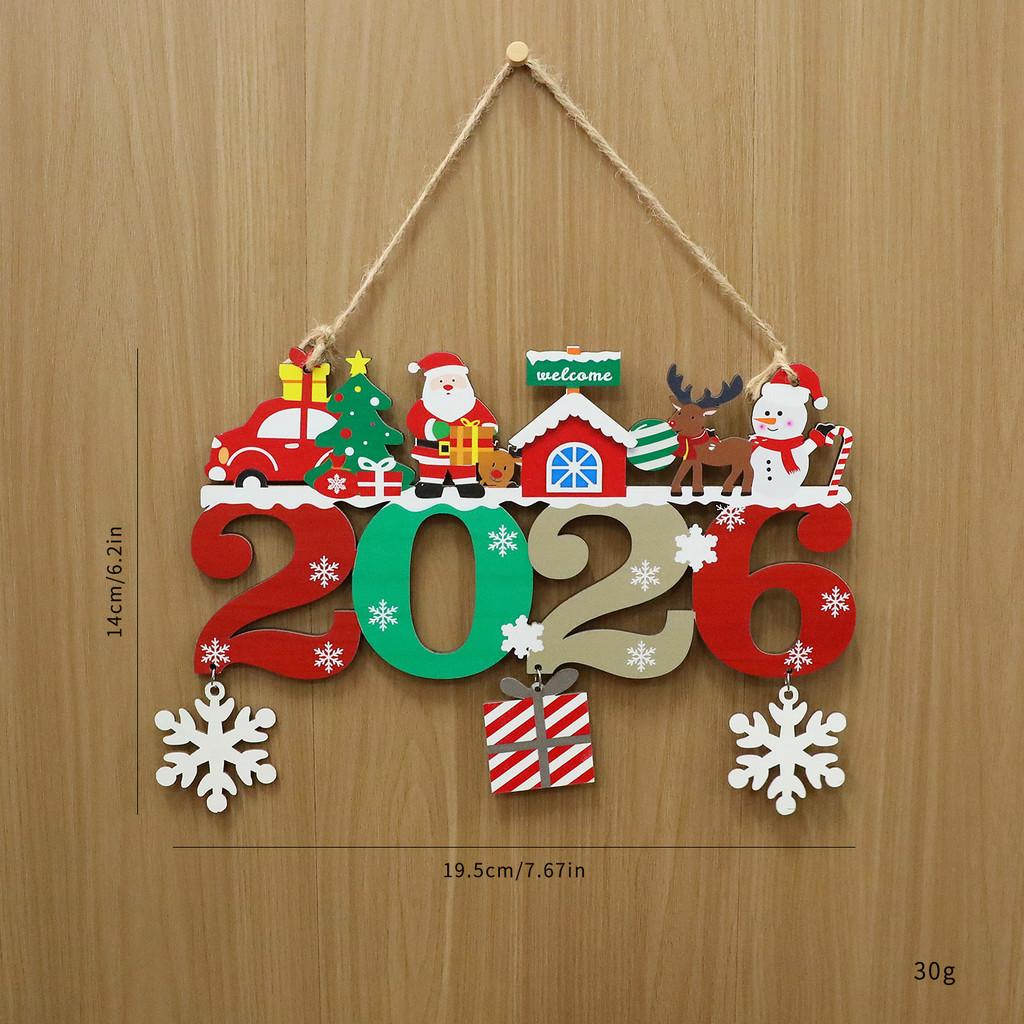 Christmas Tree Ornaments With Density Board Material For Holiday Home Decor