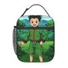 Cartoon Anime Hunter X Hunter Insulated Lunch Bag for Women Kids Portable Food Boxes Thermal Lunch Box Tote
