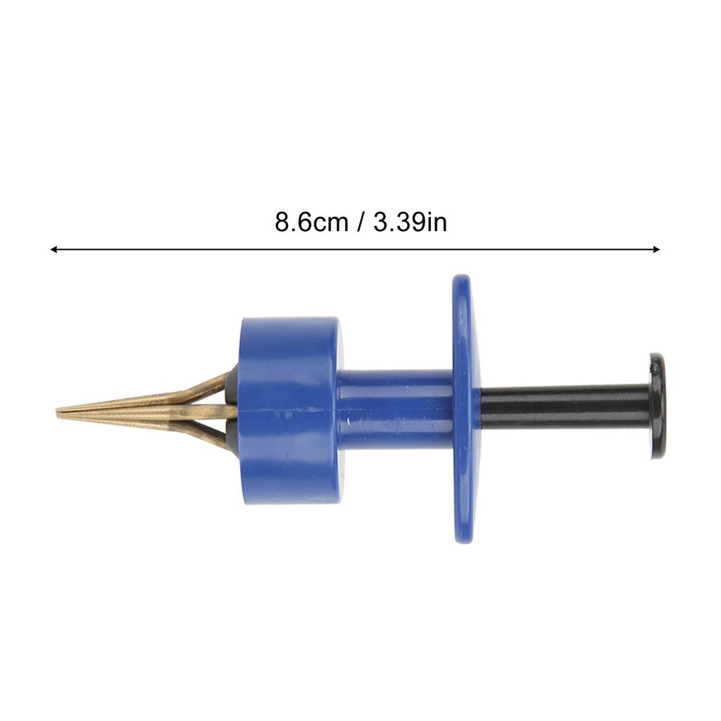 Clip per Esche da Pesca Portatile a 4 Artigli per Larve di Sangue e Lombrichi con Elastico Accessorio per Attrezzatura da Pesca