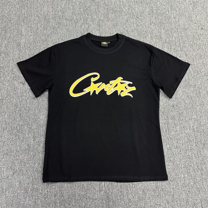 CORTEIZ Short Sleeve T-Shirt Men Women American Street Style Graphic Print 4 Styles Casual Teen Tee