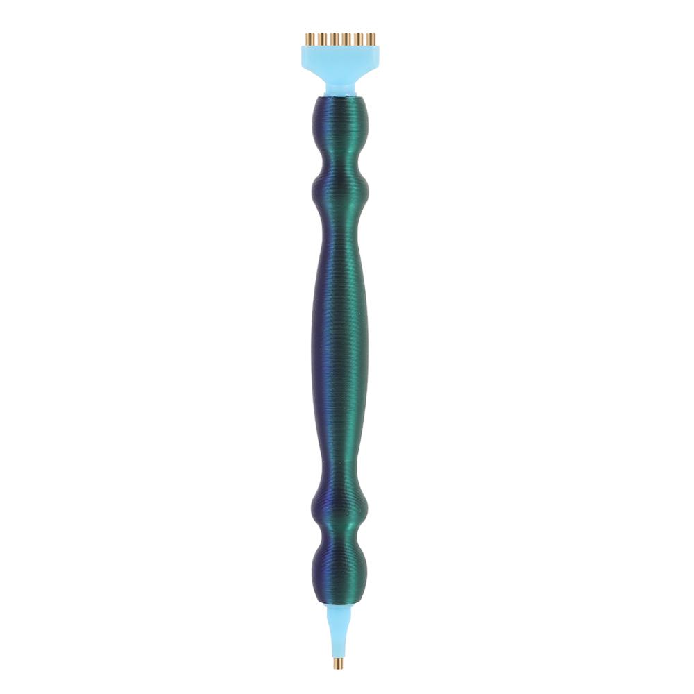 Replacement Pen Heads 5D Diamond Painting Pen Kit DIY Craft with Multifunctional Plastic Threaded Tips Point Drill Pens