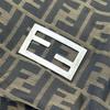 Fendi Zucca Pattern Logo Hardware Hand Bag, All-Over Print Shoulder Bag Tote Bag