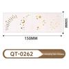 Waterproof Metallic Eye Tattoo Stickers - Realistic & Long-lasting for Party Makeup