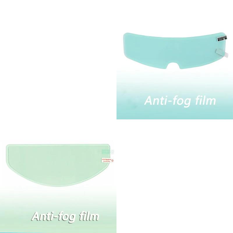 1/2pc Moto Helmet Anti-fog Film Rainproof Visor Helmet Membrane Universal Motorcycle Electric Helmet Waterproof Anti-fog GogglesSpeed Sensors 6