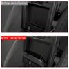 Armrest Hidden Storage Box Black For 2025 2026 Toyota 4Runner Models US Version