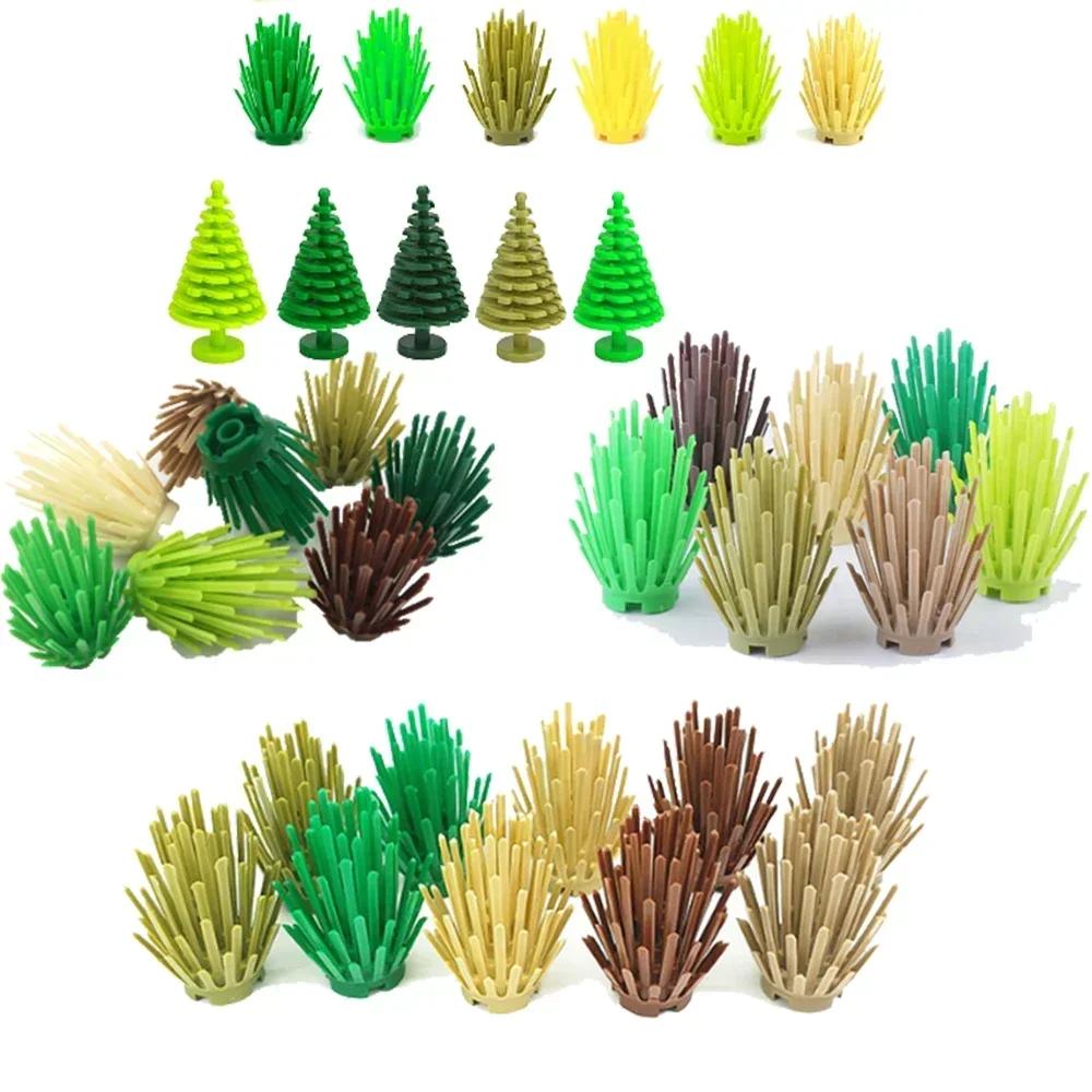 NEW Plants Pine Tree Spruce Rockery Building Blocks City Street View Garden Landscape Brick Compatible 3778 32607 2435 6064 2417