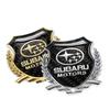 2Pcs Car Metal Eagle Badge Stickers Decorative Accessories For Subaru STI Forester Impreza Legacy Outback XV BRZ WRX Tribeca fiu8
