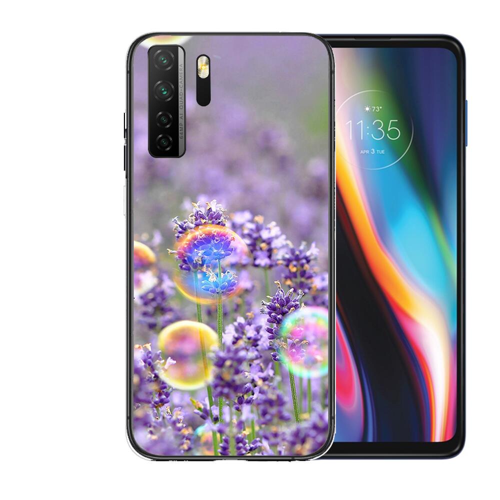 Capa Macia Cor Lavanda e Preto O Pooh Para Huawei Nova 8 7 6 SE 5T 7i 5i 5Z 5 4 4E 3 3i 3E 2i Pro Capa de Celular capas