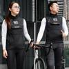 WOSAWE Winter Unisex Motorcycle Road Cycling Hybrid Fleece Water-Resistant Sports Outdoor Riding Thermal Vest