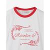 Cc Collect. Ringer Print Tee C262psm059