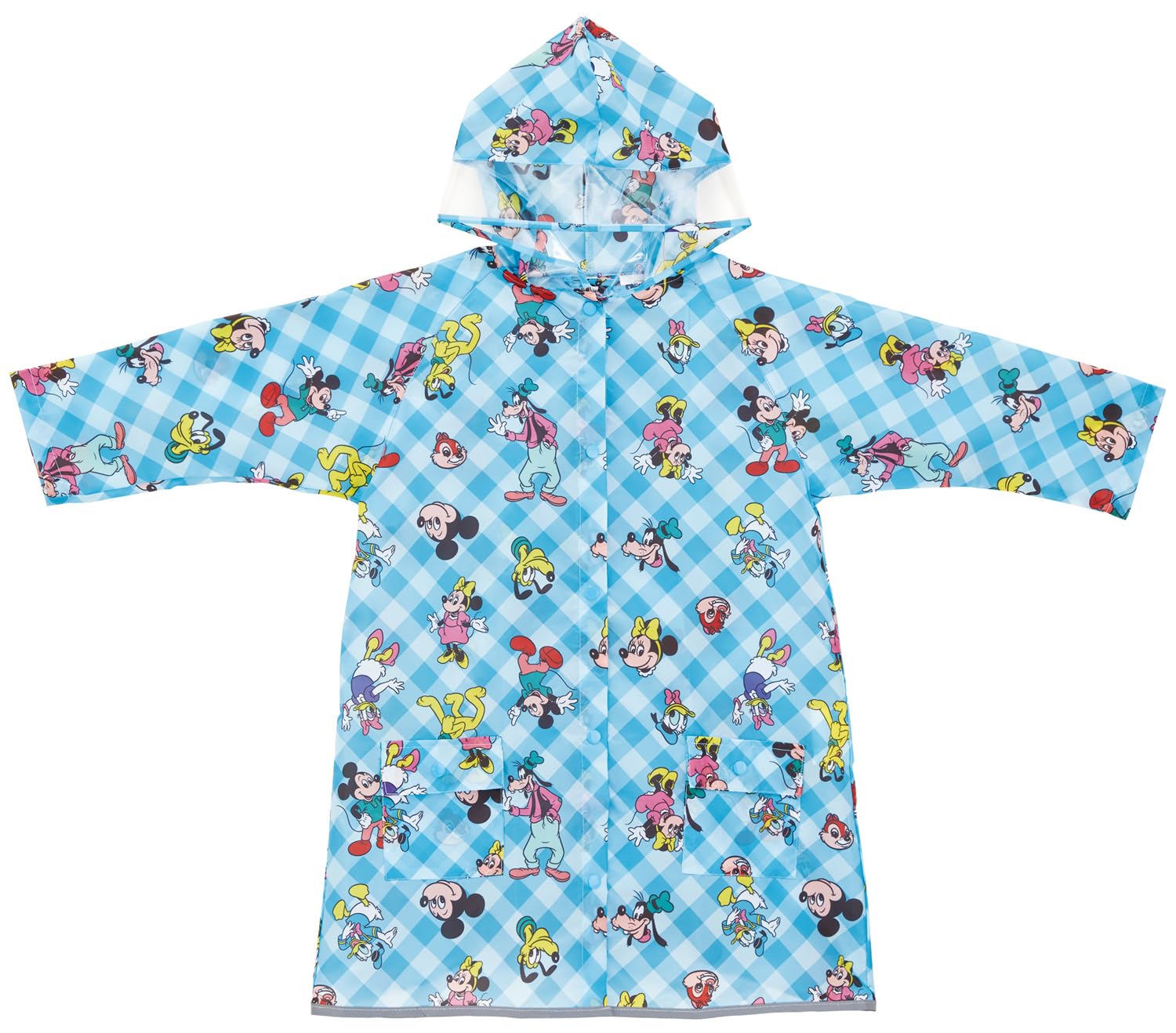 

Skater Disney Mickey Friends Fits Boys Removable While Wearing a Backpack Children s Raincoat, RACO1M, & Design, 110-125cm (43.5-45.5 inches),