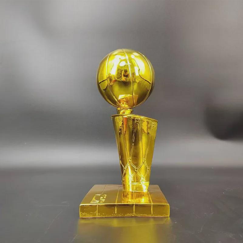 NBA-Meisterschaftstrophäe: O'Brien Cup Basketball-Erinnerungsstücke mit Curry, Kobe und James