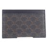 CELINE  10B702BQ4.38NO Card Case Black PVC/Calfskin Women