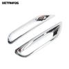 For Mitsubishi ASX RVR Outlander Sport ES     2024 Chrome Rear Fog Light Lamp Bumper Cover Trim Car Accessories