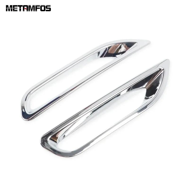 For Mitsubishi ASX RVR Outlander Sport ES 2024 Chrome Rear Fog Light Lamp Bumper Cover Trim Car Accessories