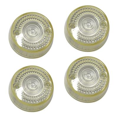 MADMAX HONDA MM11-H003-LY-4 Gelbe Blinkergläser für Honda Super Cub (Standard/Deluxe) 4-teiliges Set