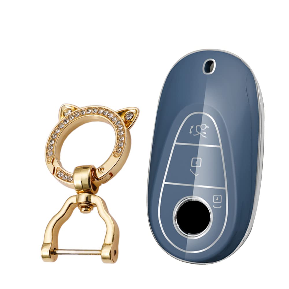 [KUNIO] Mercedes Exclusive Key Case Key Holder Key Cover Genuine серый