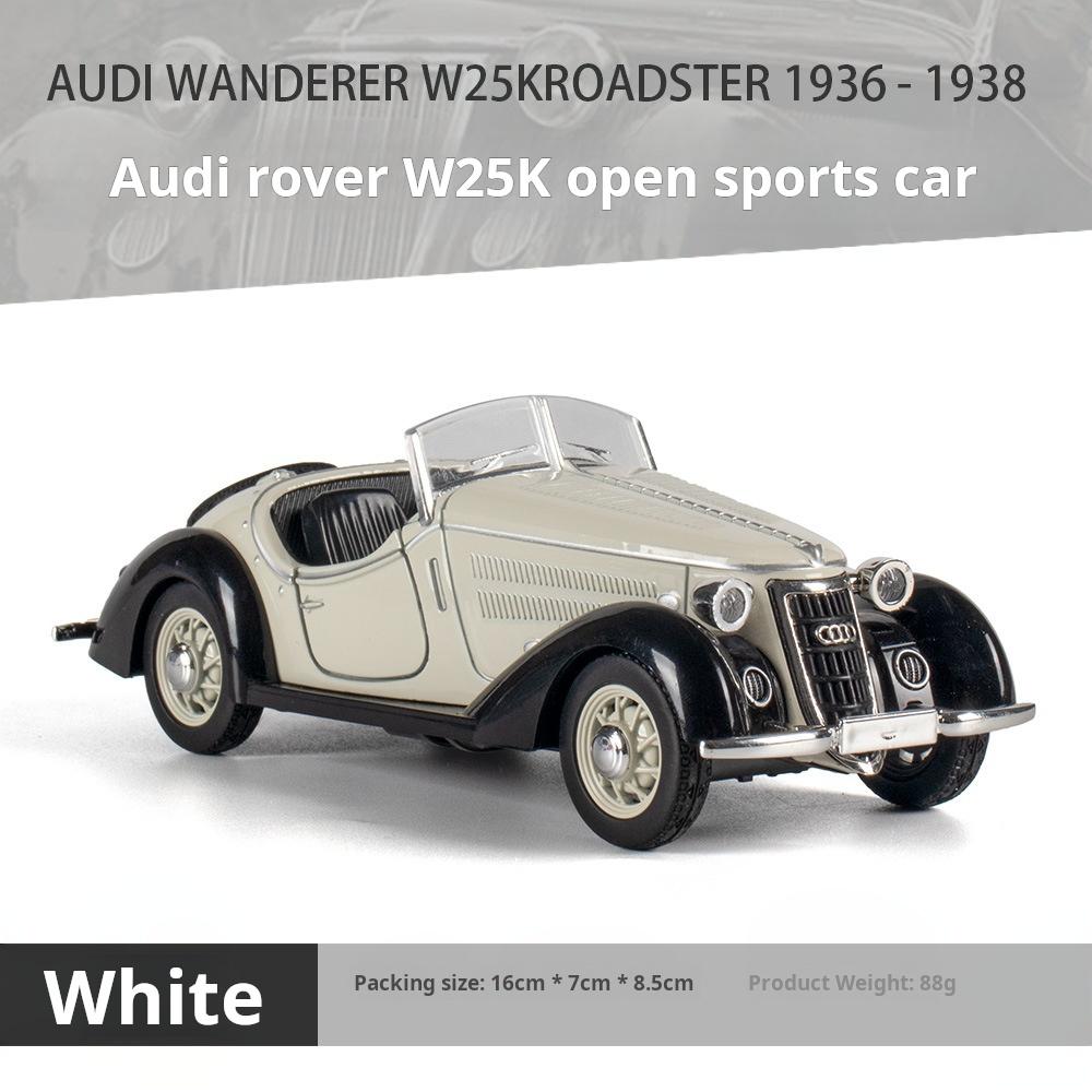 Mercedes Oldtimer Legierung Auto Diecast Modell Spielzeugauto Mittelkonsolen-Ornamente Kinderspielzeug Geschenk