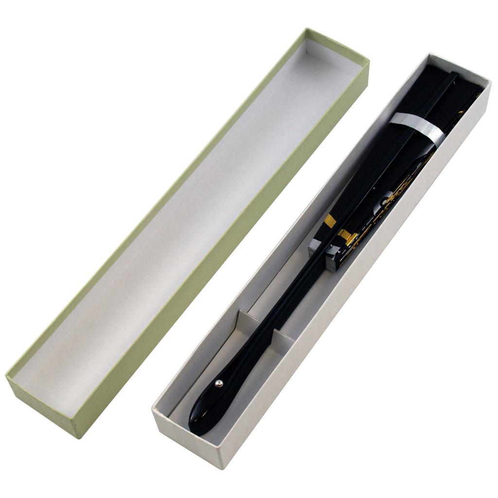 Osaka Choseido Ventaglio Danza Farfalla Fatto a Mano Stile di Kyoto con Set Originale Profumato in Carta Souvenir Giapponese per Fan all'Estero, Design, 29cm, Giappone, Ventaglio,
