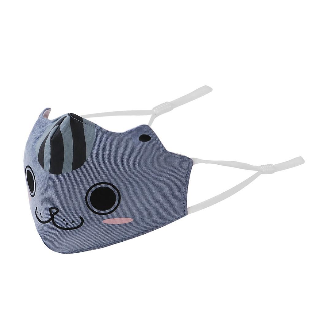 1 Stück Kinder Mädchen Jungen Wiederverwendbare Niedliche Cartoon Maske Atemschutzabdeckung