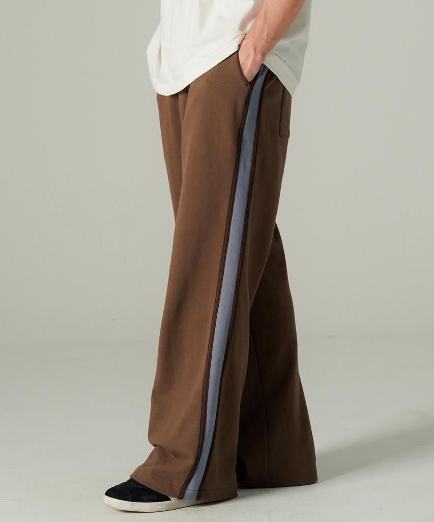 WV PROJECT Brace Semi-Wide Track Pants Brown Hslp7808